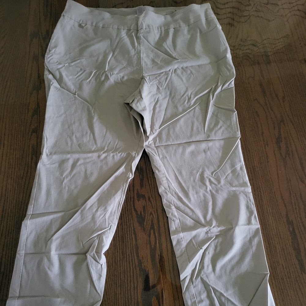 Plus Khaki PullOn Pant